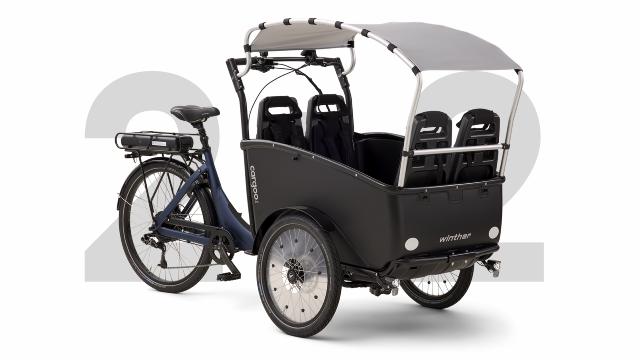 Copy of CargooWinther Cargoo 2+2 Danish Cargo Bike